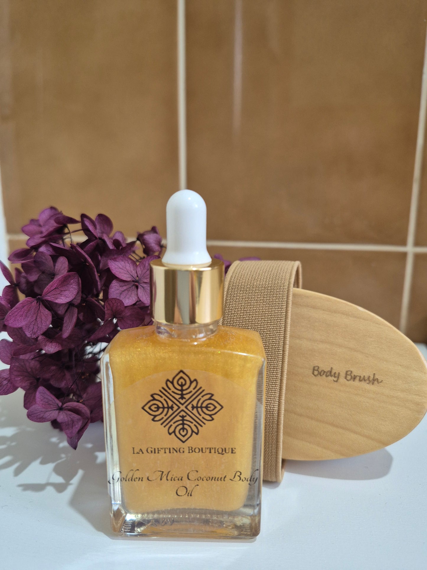 Golden Mica Coconut Body Oil 30ml