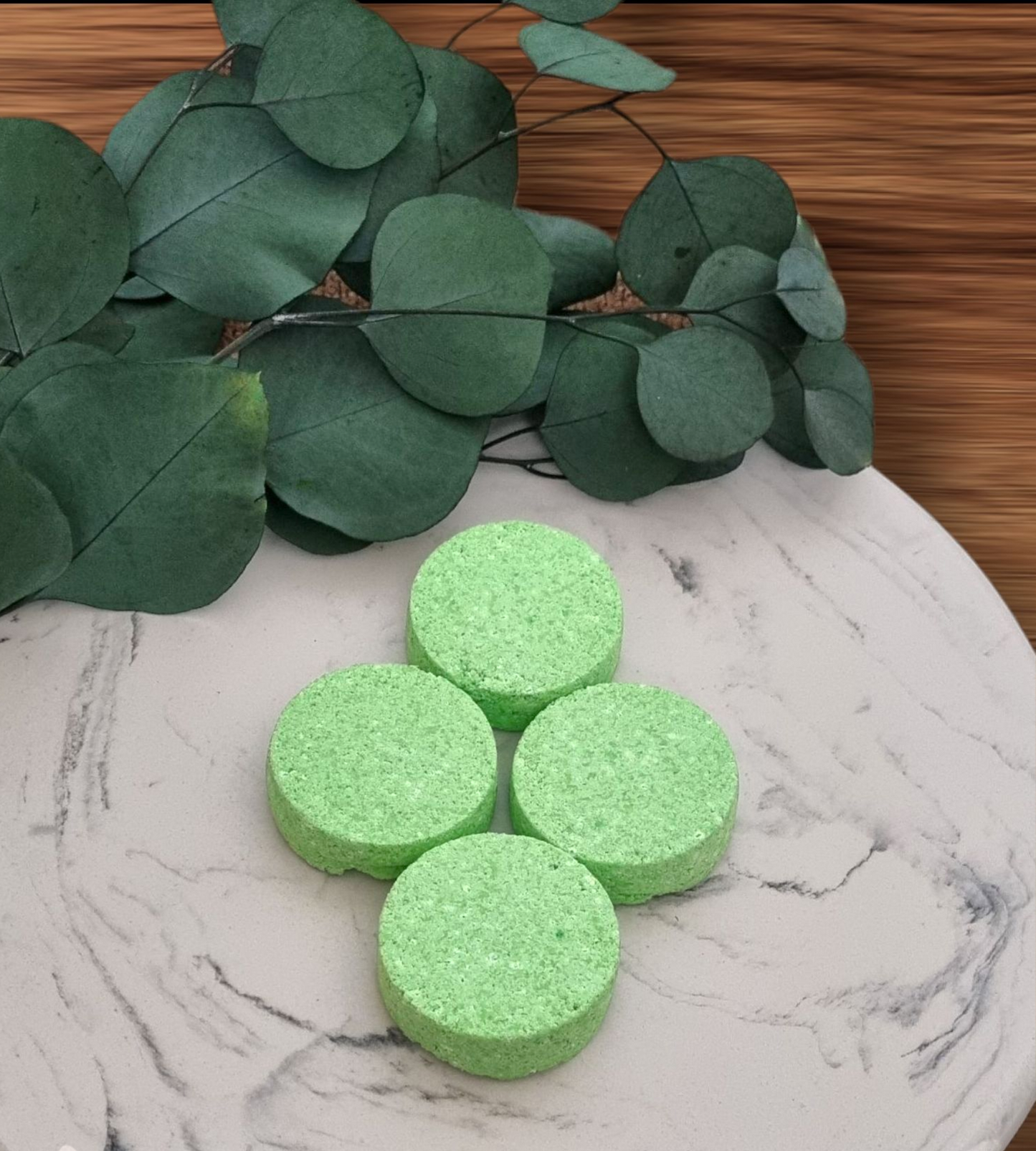 Eucalyptus, Peppermint, Rosemary and Myrrh Shower Steamers/Bath Melts