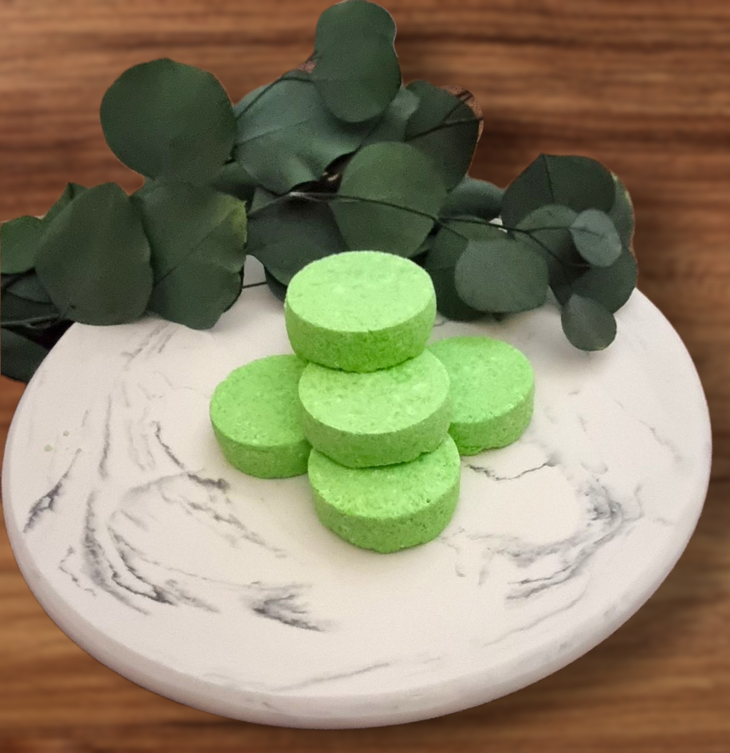 Eucalyptus, Peppermint, Rosemary and Myrrh Shower Steamers/Bath Melts